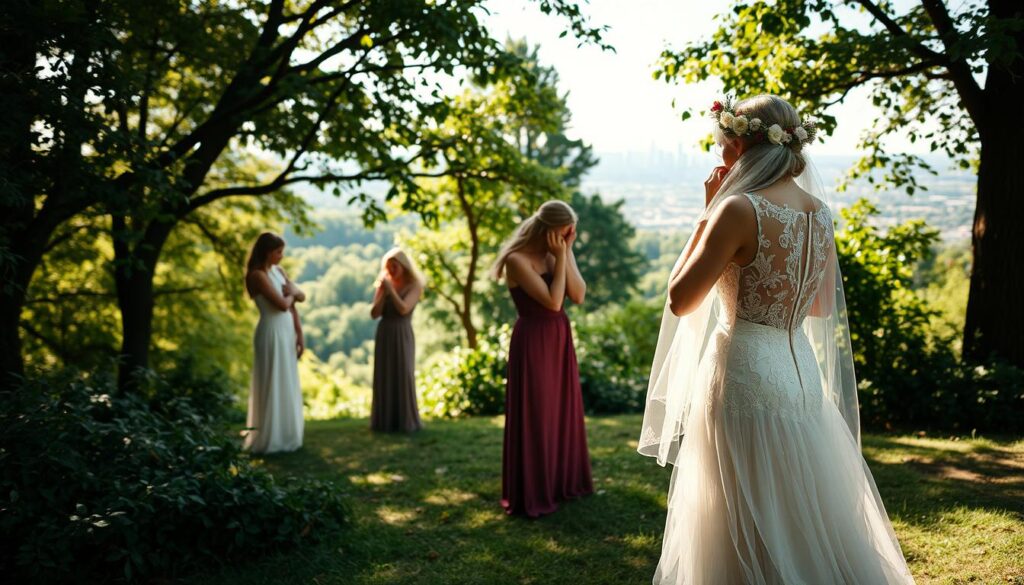 Blackford Hill wedding preparation