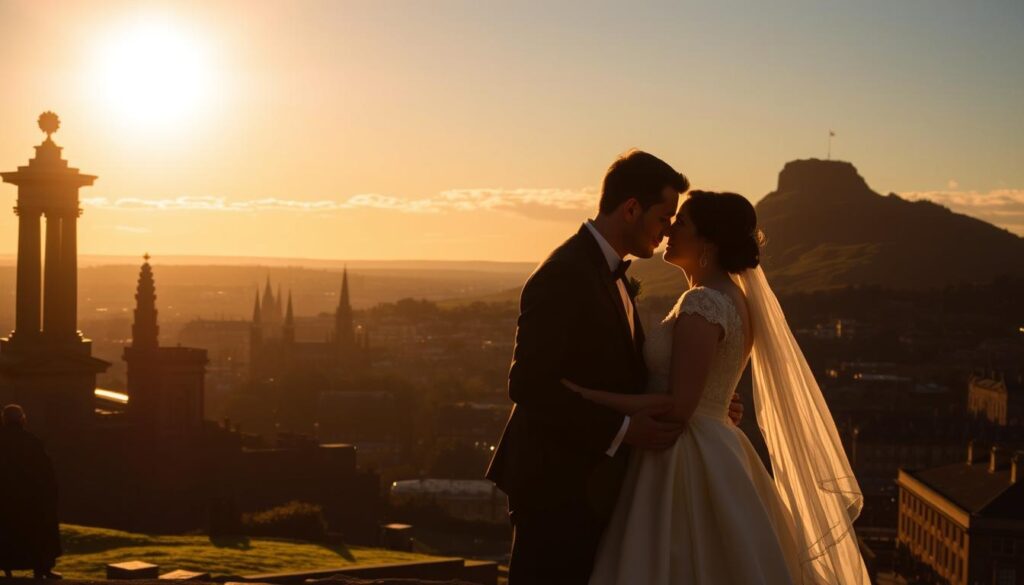Calton Hill wedding photography location