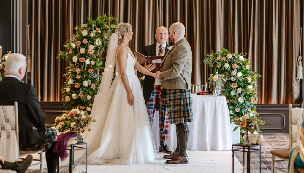 Cornhill Castle wedding