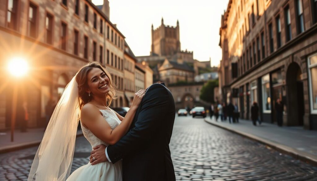 Royal Mile wedding photography