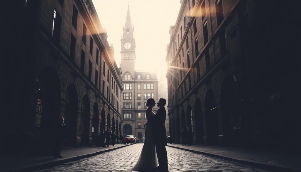 Royal Mile wedding photography location