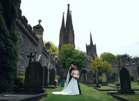 can Greyfriars Kirkyard provide a unique wedding photo backdrop
