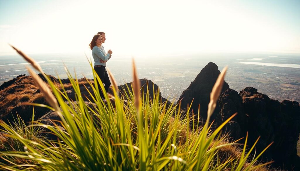engagement session at Arthur’s Seat