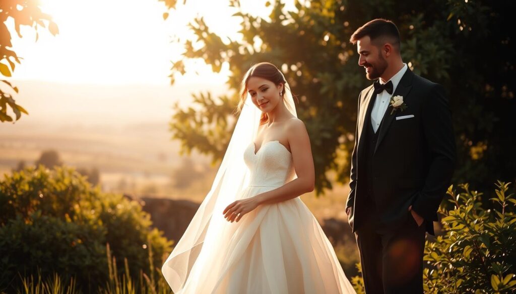 natural light wedding photos