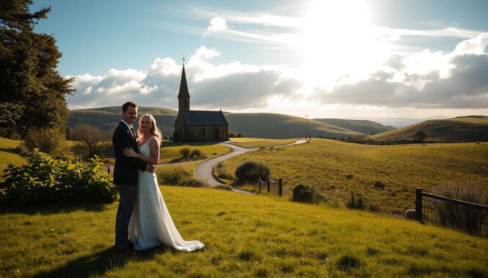 what makes Corstorphine Hill perfect for wedding photographs