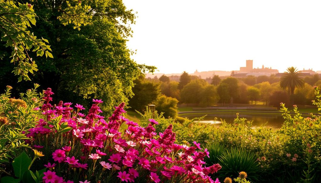 Seasonal beauty in Princes Street Gardens