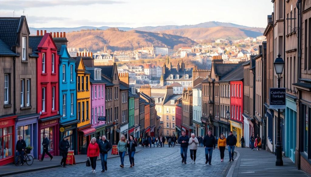 Victoria Street colourful backdrops