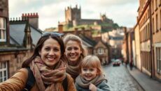 best spots for family photography in Edinburgh