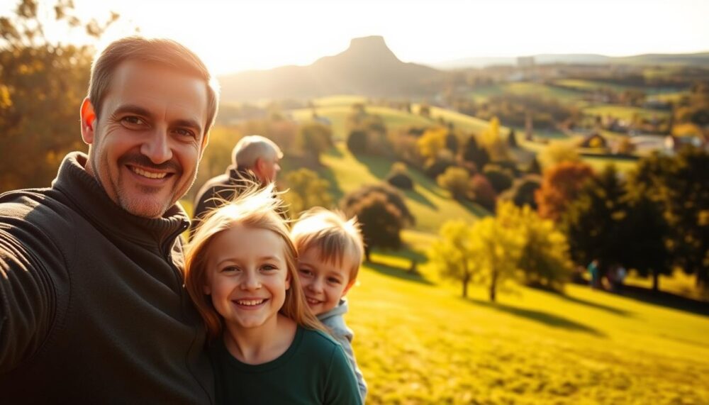 can you capture family photos at Holyrood Park
