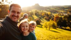 can you capture family photos at Holyrood Park
