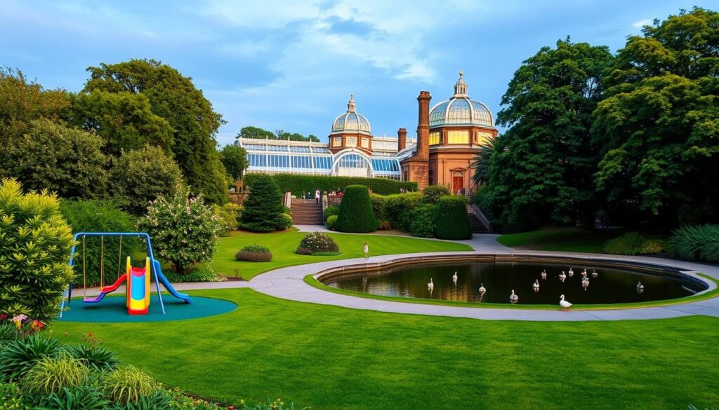 family-friendly facilities at Royal Botanic Garden