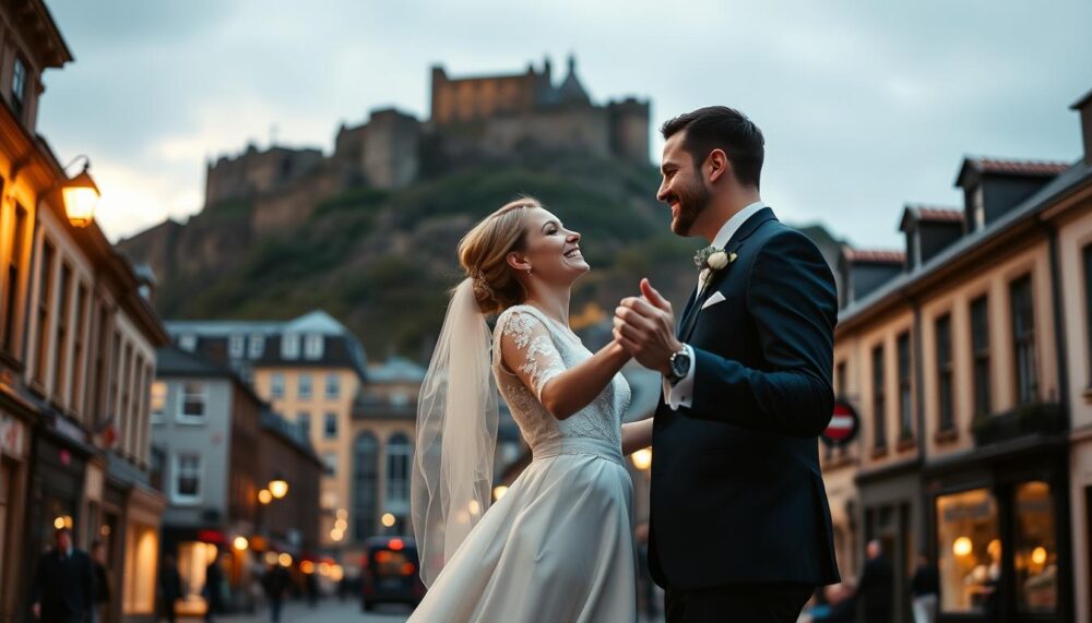 wedding photographer in edinburgh