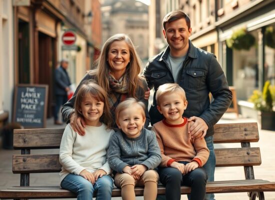 where to take family photos in Stockbridge Edinburgh