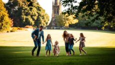 why is Princes Street Gardens perfect for family photography