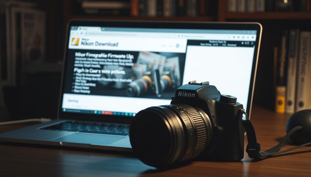 Nikon firmware download steps