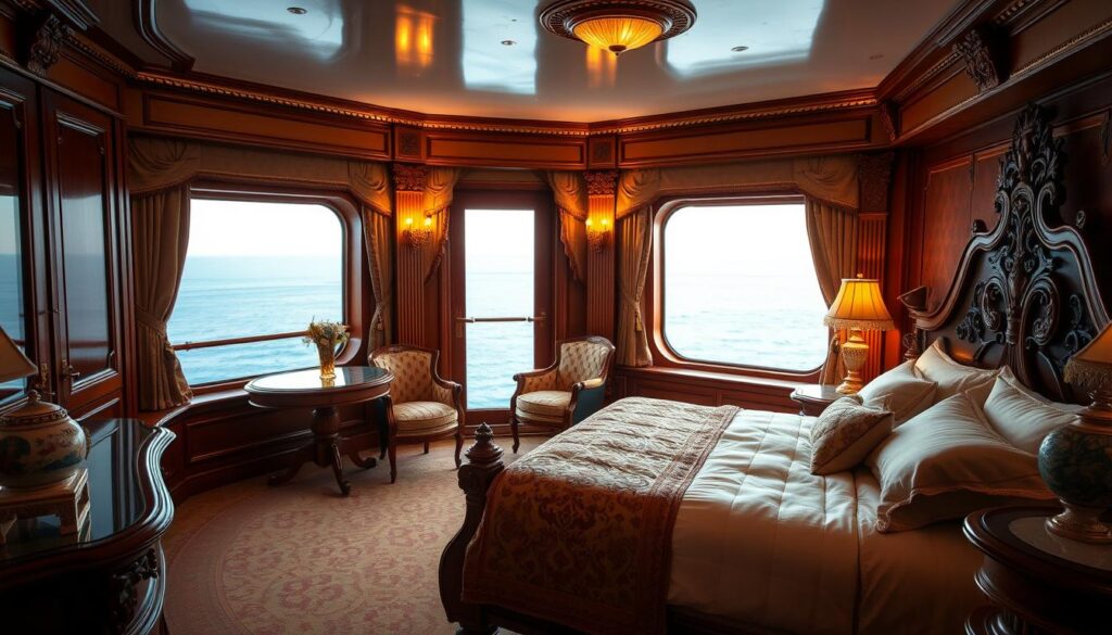 Queen Elizabeth bedroom on Royal Yacht Britannia