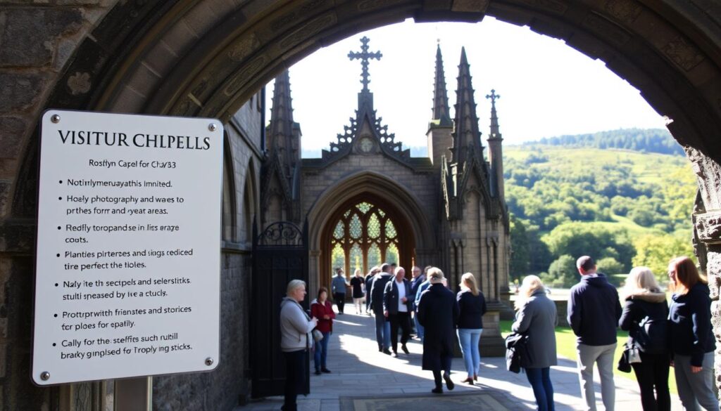 Rosslyn Chapel visitor guidelines