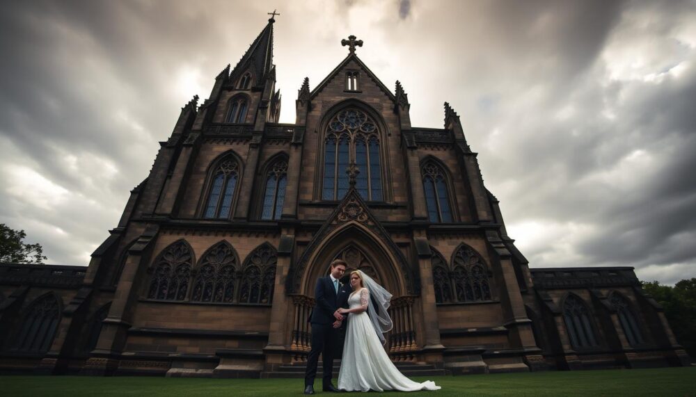 can you take wedding photos at Rosslyn Chapel Caves?