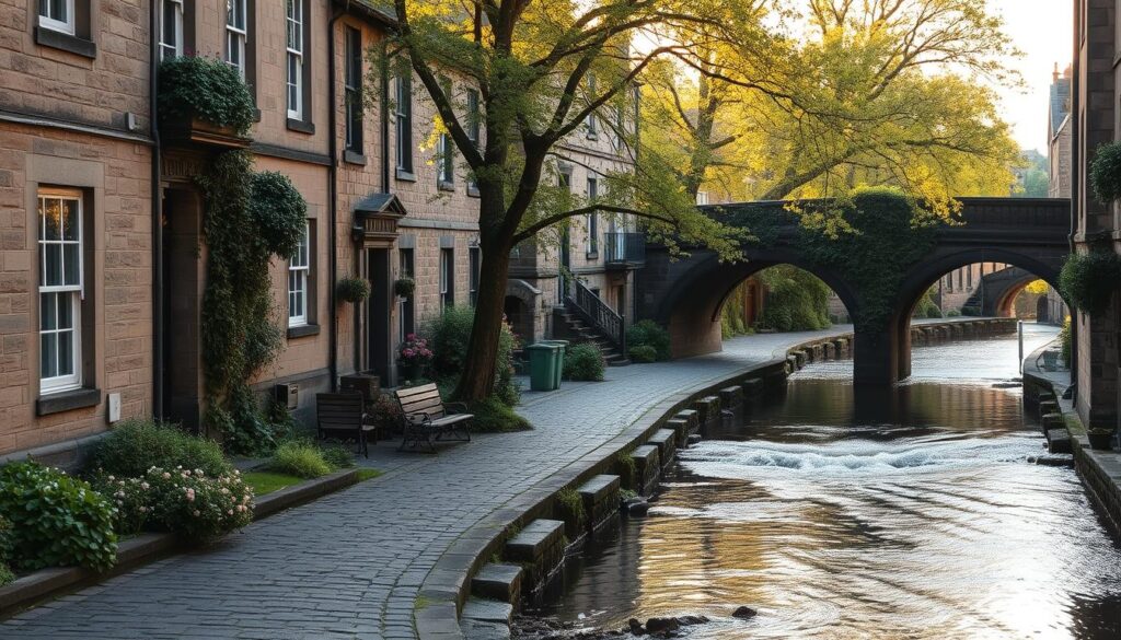 historic dean village architecture
