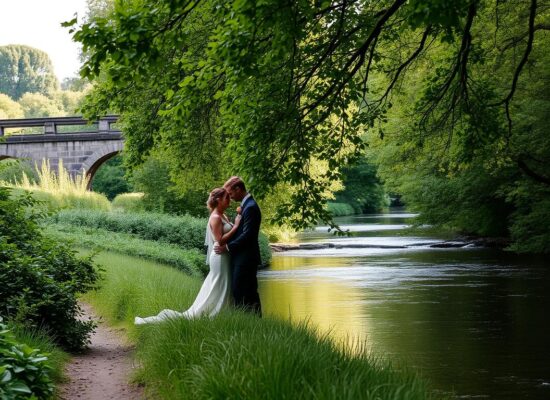 is the Water of Leith Walkway ideal for wedding photography?