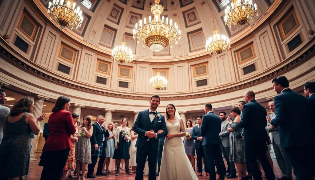 real wedding moments at The Dome