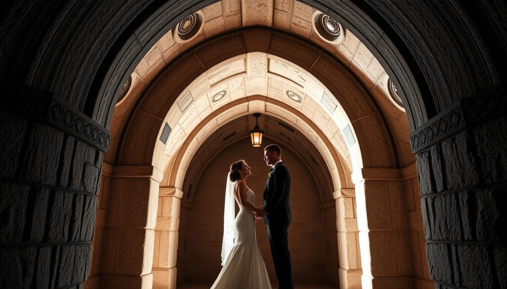 wedding photography in stone arches