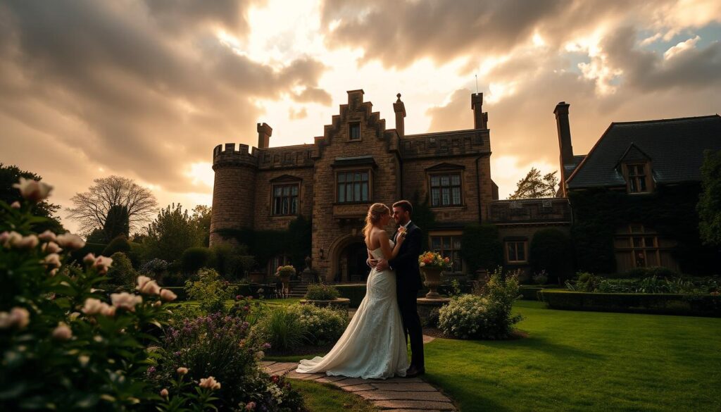 wedding photography timeline at The Witchery