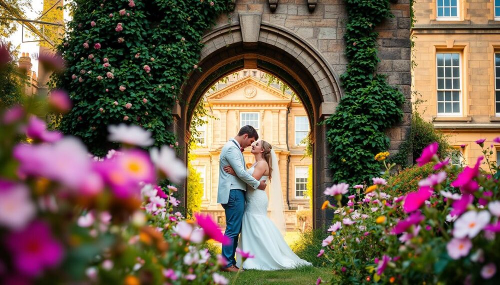 where to shoot wedding photos at Summerhall?