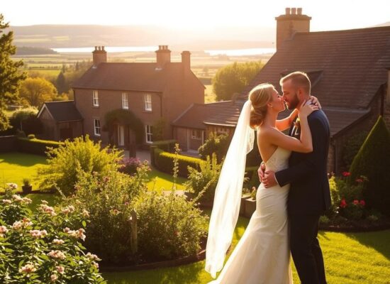 where to take wedding photos at The Sheep Heid Inn?