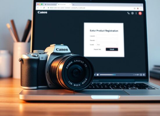 how to register camera canon