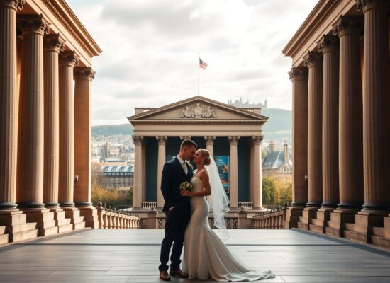 where to take wedding photos at the Scottish National Gallery?
