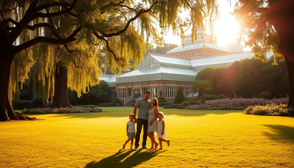 Best Time for Family Photography at The Royal Botanic Garden