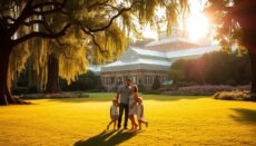 Best Time for Family Photography at The Royal Botanic Garden