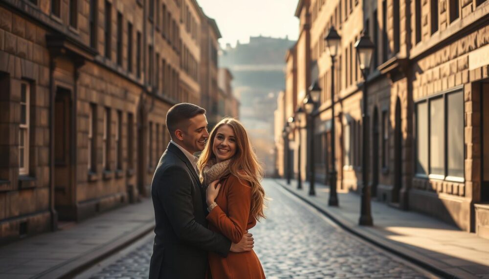 Engagement Photography in Edinburgh’s Old Town