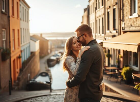 Engagement Photography in Leith, Edinburgh