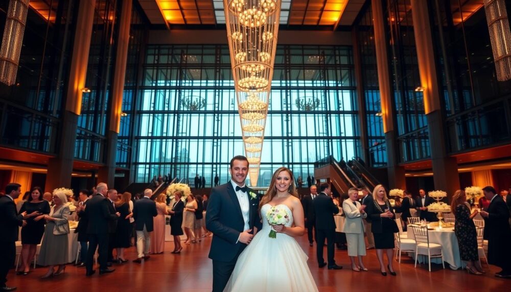 Wedding Photography at the Edinburgh International Conference Centre