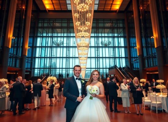 Wedding Photography at the Edinburgh International Conference Centre