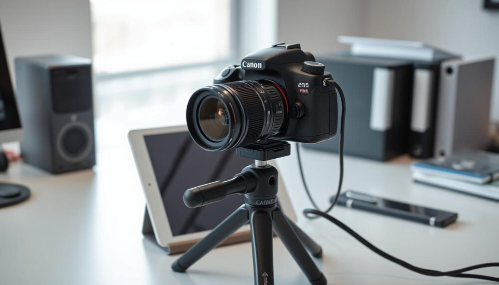 how to connect camera to ipad canon