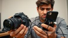 why can't i connect my canon camera to my phone