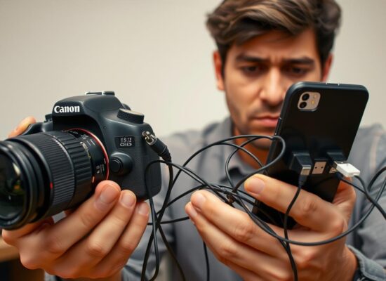 why can't i connect my canon camera to my phone