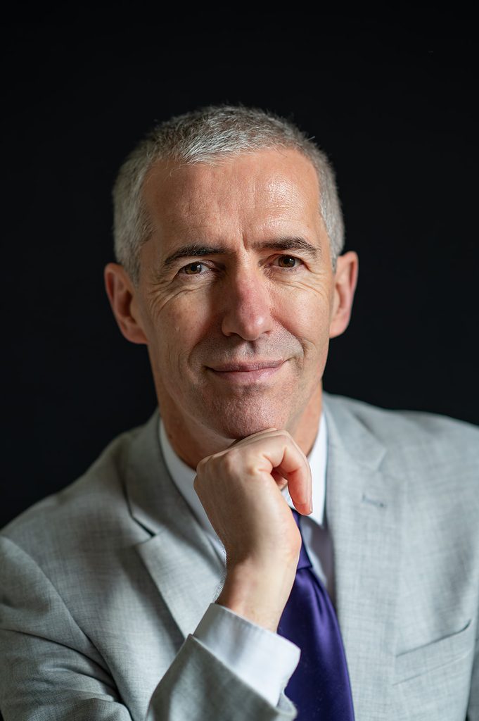 Close professional profile portrait photographed in Edinburgh